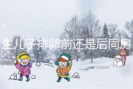 生兒子排卵前還是后同房一文說清，3大備孕注意事項了解下