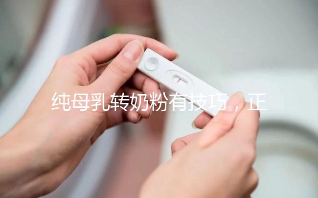 純母乳轉奶粉有技巧，正確喂養可避免惡心、嘔吐