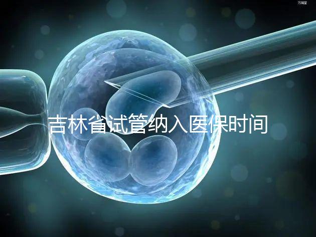 吉林省試管納入醫保時間未定別灰心，助孕補助政策了解下