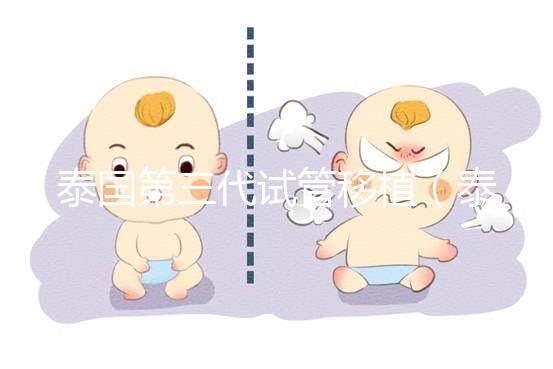 泰國第三代試管移植(泰國第三代試管移植成功率)