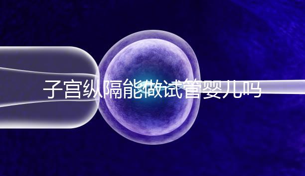 子宮縱隔能做試管嬰兒嗎?妊娠成功率給你最終答案