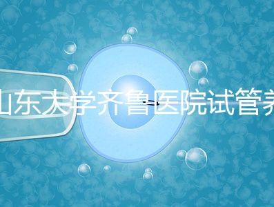 山東大學(xué)齊魯醫(yī)院試管養(yǎng)囊價格表,成功率越高助孕開銷越少