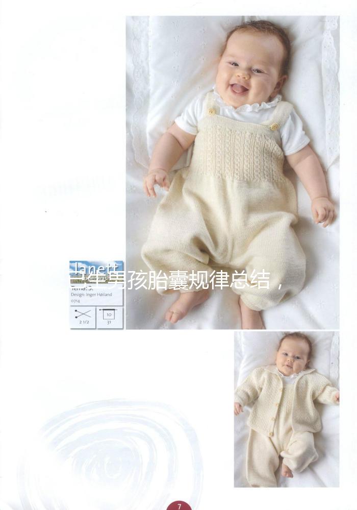 已生男孩胎囊規(guī)律總結,3個孕囊數據兩大一小可能是兒子