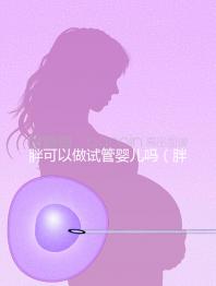 胖可以做試管嬰兒嗎(胖的人適合做試管嬰兒嗎)
