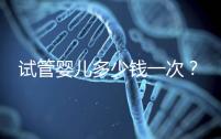 試管嬰兒多少錢一次?