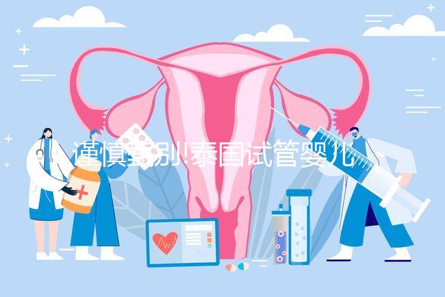 謹慎甄別!泰國試管嬰兒一次包成功其實內有乾坤